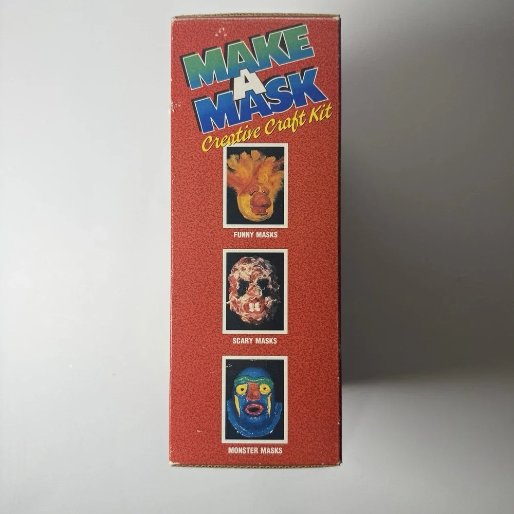 1979 Make a Mask Creative Craft Kit VINTAGE Halloween